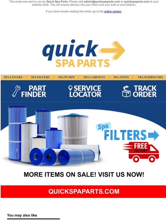 time to replace that filter