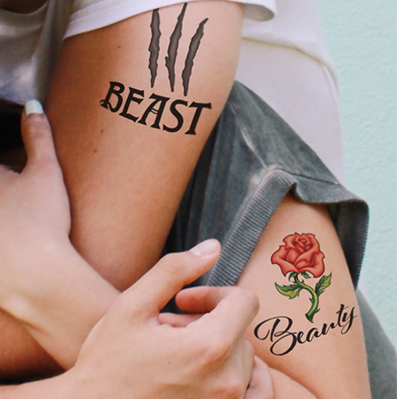 Temporary Tattoos Show The Love New Couples Tattoo Collection Milled