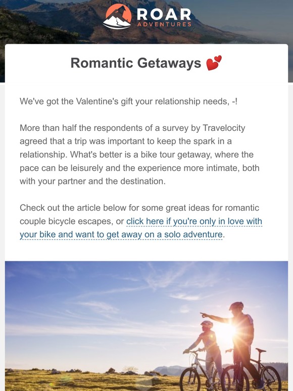 Romantic Getaways 💕 for Valentine's Day