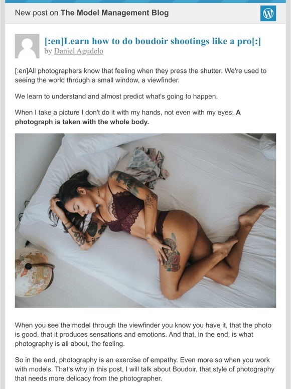 [New post] [:en]Learn how to do boudoir shootings like a pro[:]