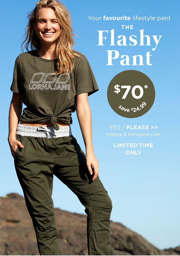 Lorna Jane: Because you ❤️ the Flashy 