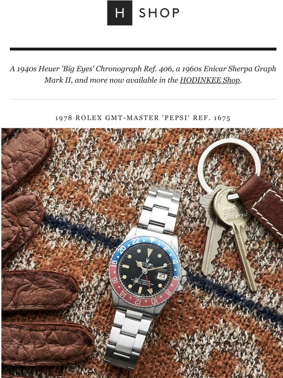 rolex pepsi hodinkee