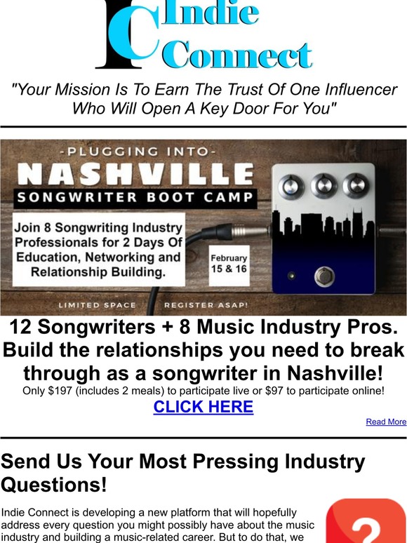 Answers To All Your Most Burning Music Industry Questions + How To Build Industry Relationships