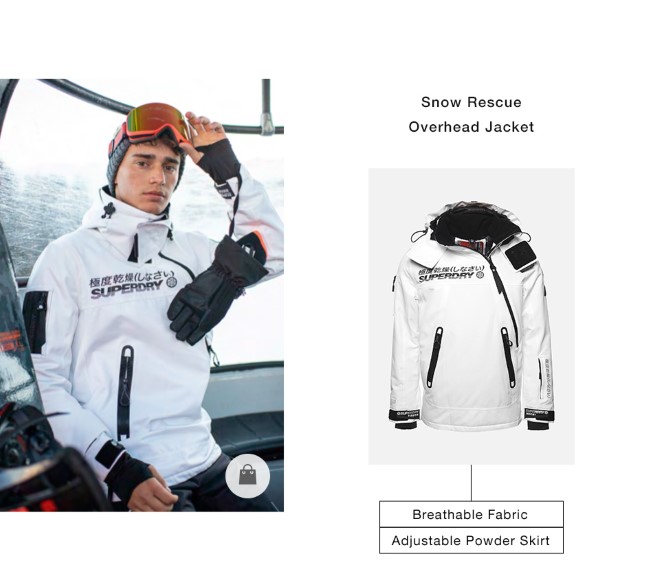 snow rescue overhead jacket