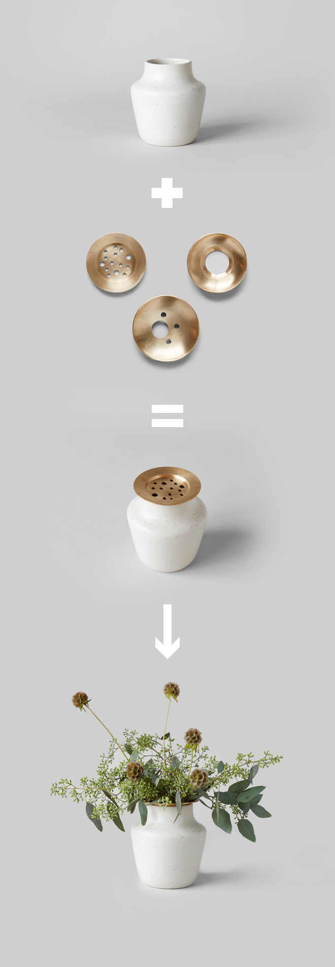 Bloomist, Inc Introducing MultiFunctional Ikebana Vases Milled