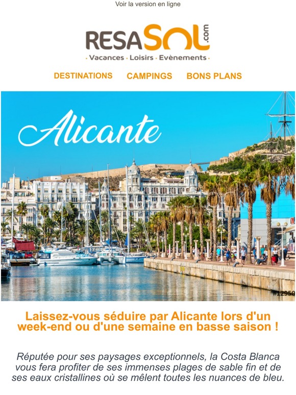🇪🇸 (Re)-Découvrez Alicante et ses 300 jours de soleil par an ! ☀