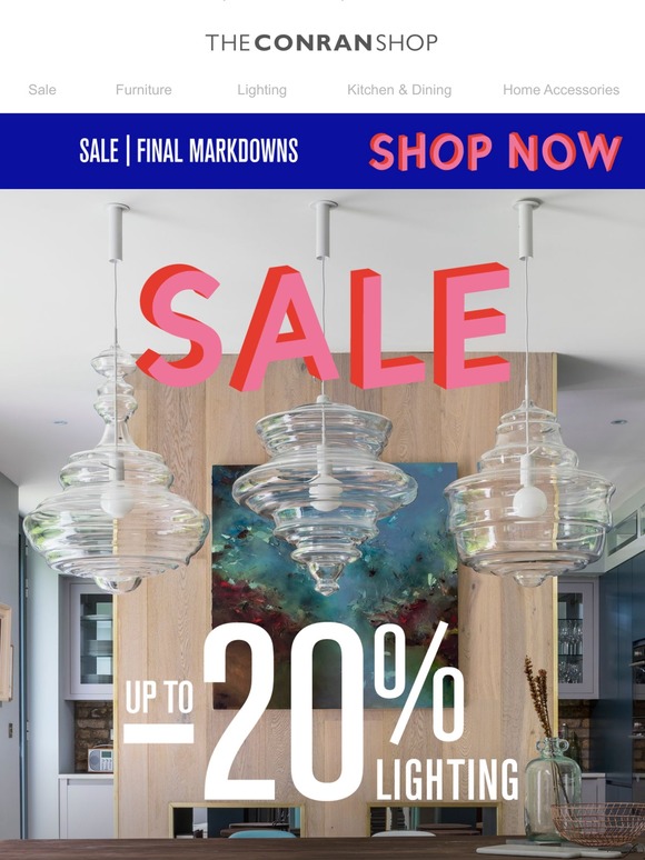 conran lighting sale