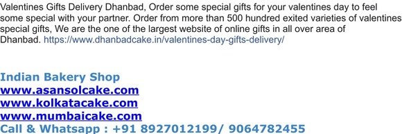Valentines Day Gifts Delivery Service in Dhanbad