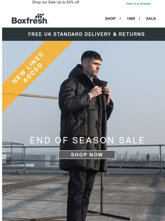 New Lines Added | Up to 50% Off