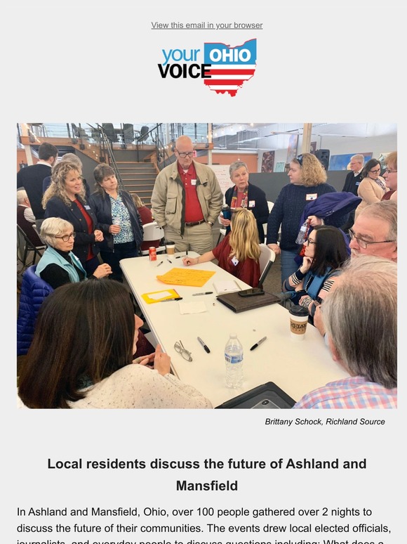 Local residents discuss the future of Ashland and Mansfield