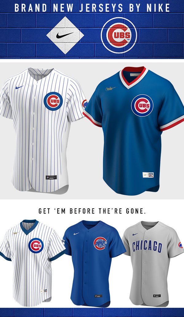 chicago cubs nike jersey 2020