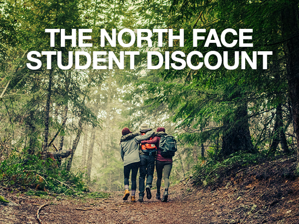 the north face student discount