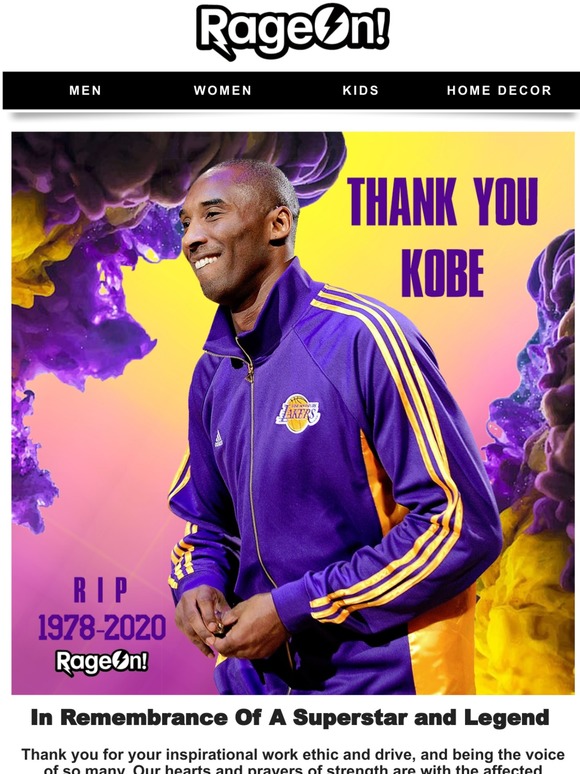 In Remembrance Of Kobe Bryant.