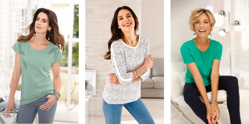 moda vilona tee shirt femme