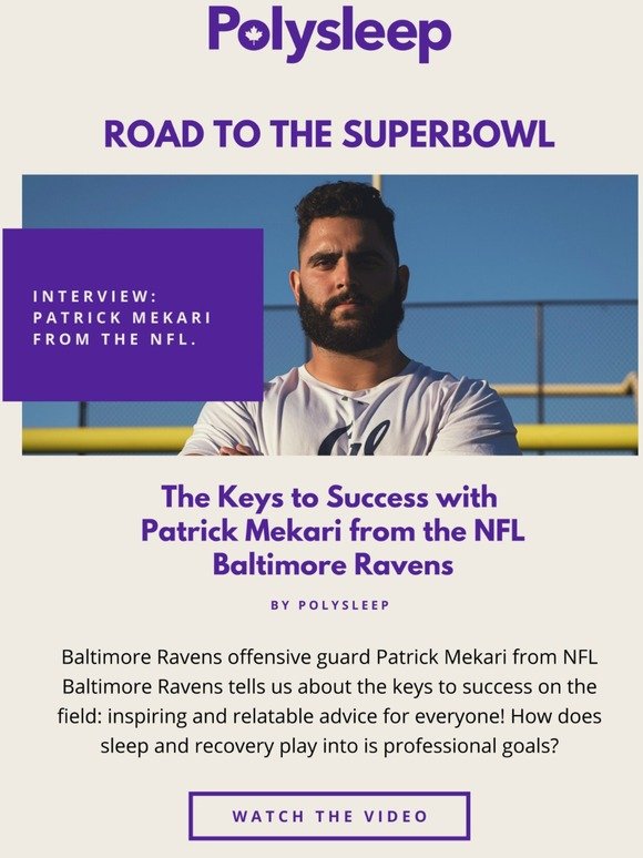 Your Tips from NFL Player Patrick Mekari of the Baltimore Ravens