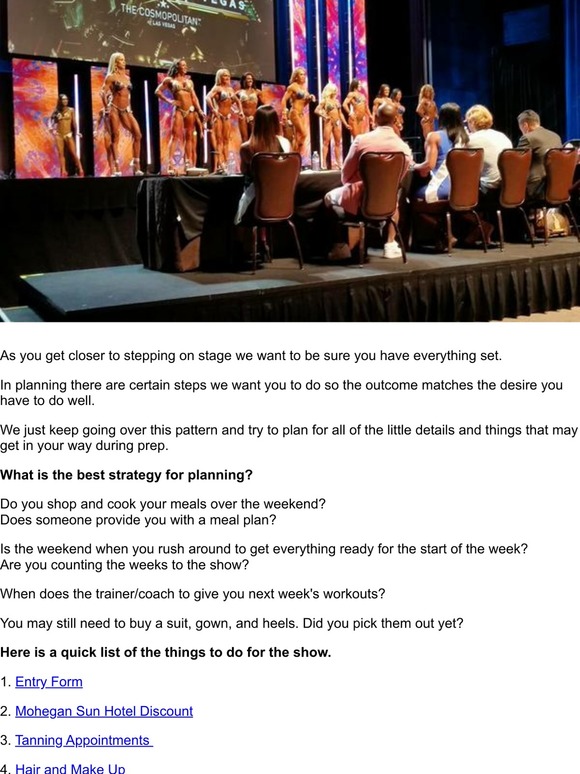 Show Prep Q&A