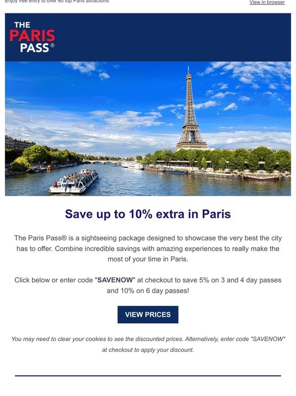 Don't miss out on Paris' best sightseeing pass