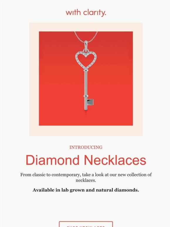 Introducing Preset & Lab Grown Diamond Necklaces