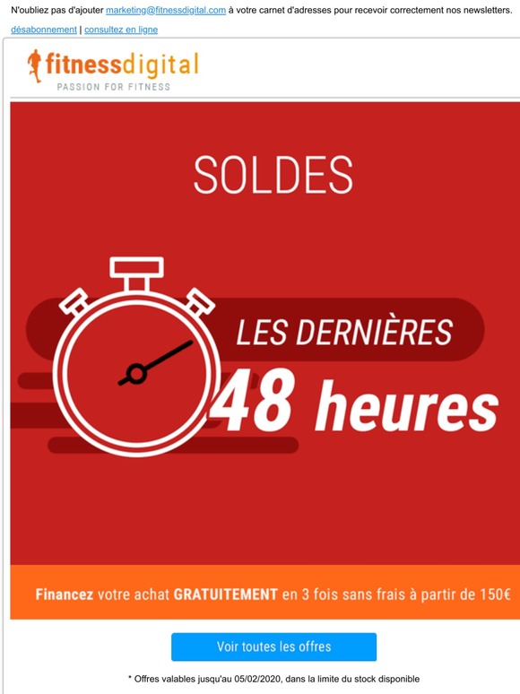 -le compte à rebours commence, il reste 48h de SOLDES!