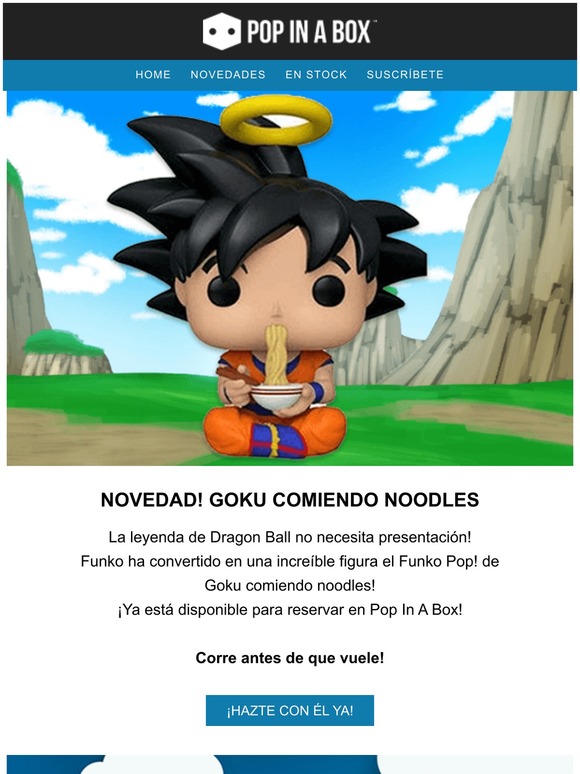 Pop In A Box: ¡Goku Comiendo Noodles llega a Pop In A Box! | Milled Pop In A Box: ¡Goku Comiendo Noodles llega a Pop In A Box! | Milled