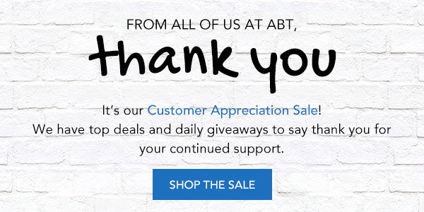 ABT: Our Customer Appreciation Sale starts online today | Milled