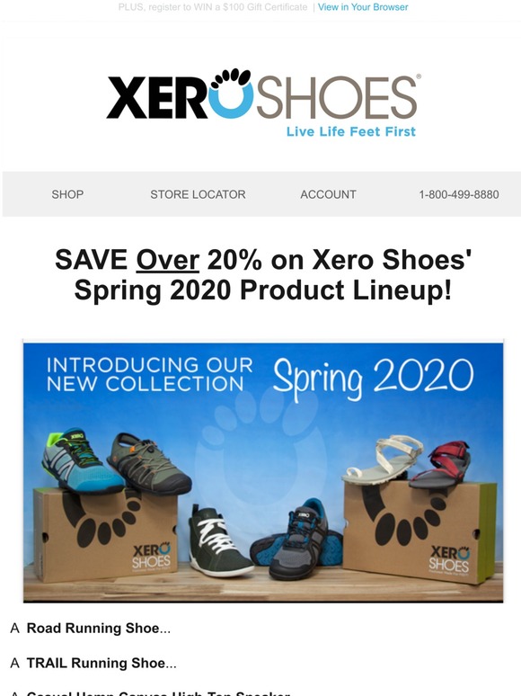 xero shoes coupon