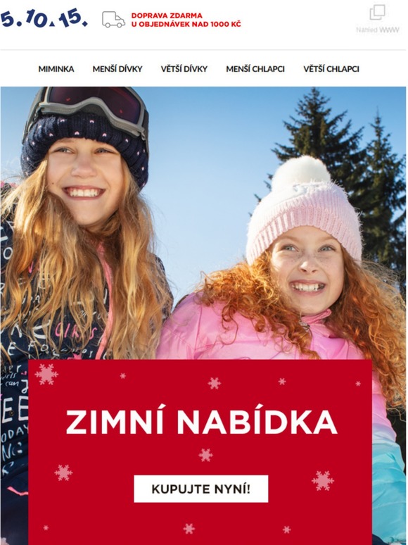 Super Zimní ceny čekají