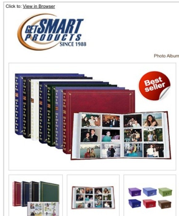 4 x 6 MBI Flex Photo Albums with Removable Covers