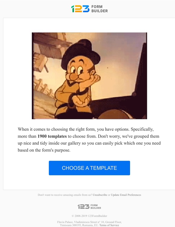 So many templates to choose from...
