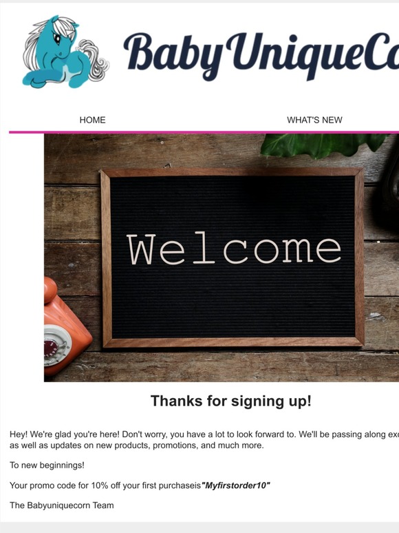 Thanks for signing up!