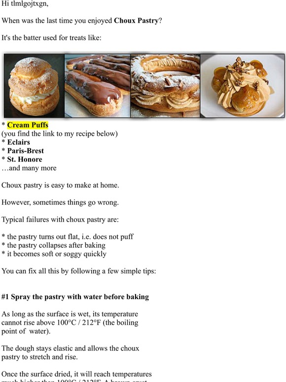 [Keiko#13] Choux Pastry