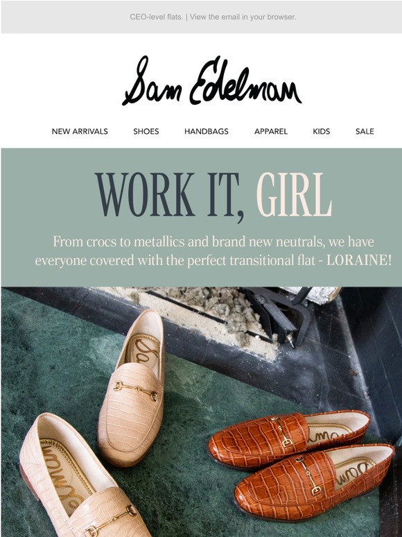 sam edelman croc loafers