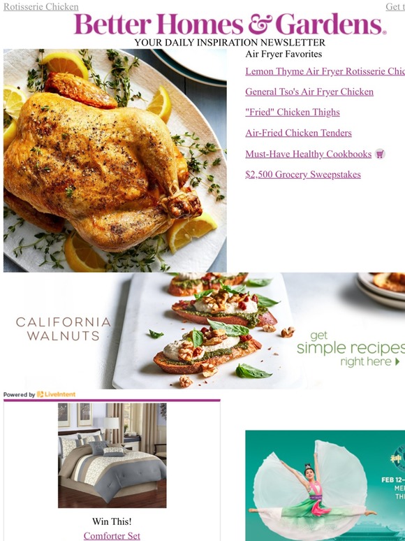 Better Homes and Gardens Air Fryer Recipes You'll Want to Put on