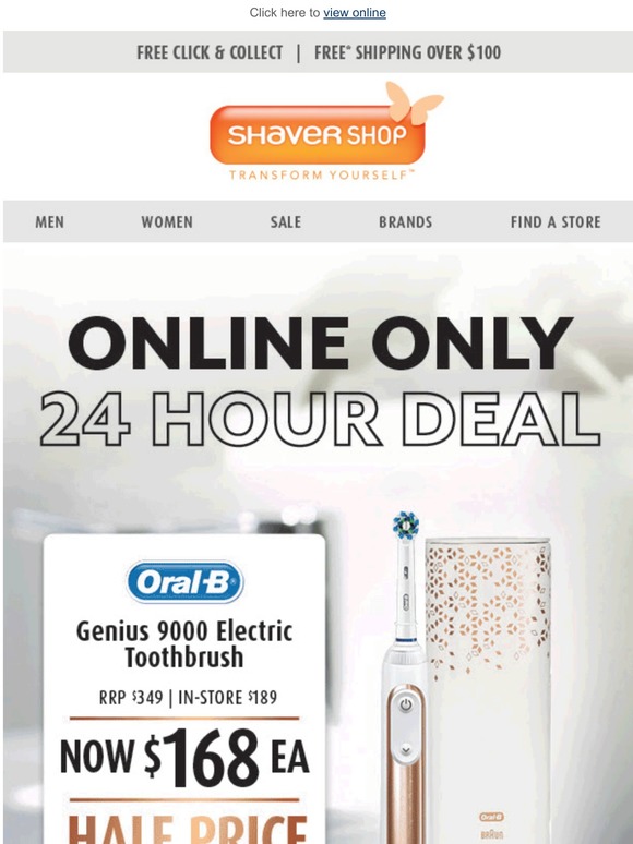 oral b genius 9000 shaver shop