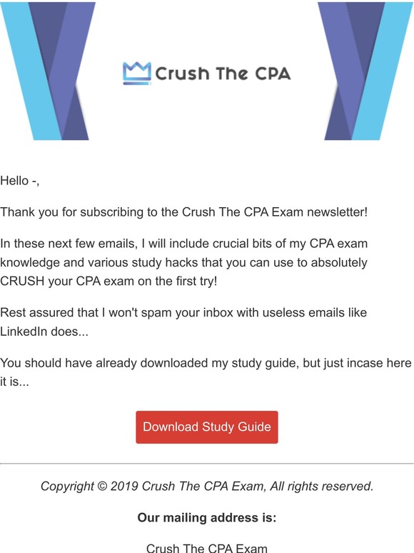 Welcome to the Crush Family!