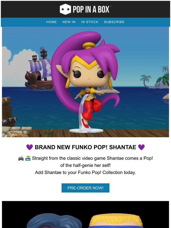 shantae pop figure