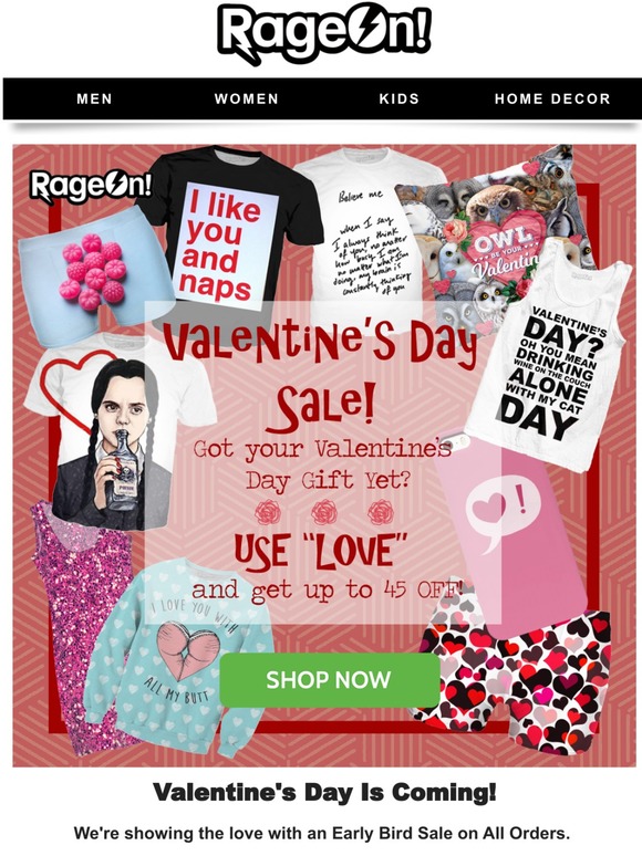 💕 EARLYBIRD VALENTINE'S SALE! 💕