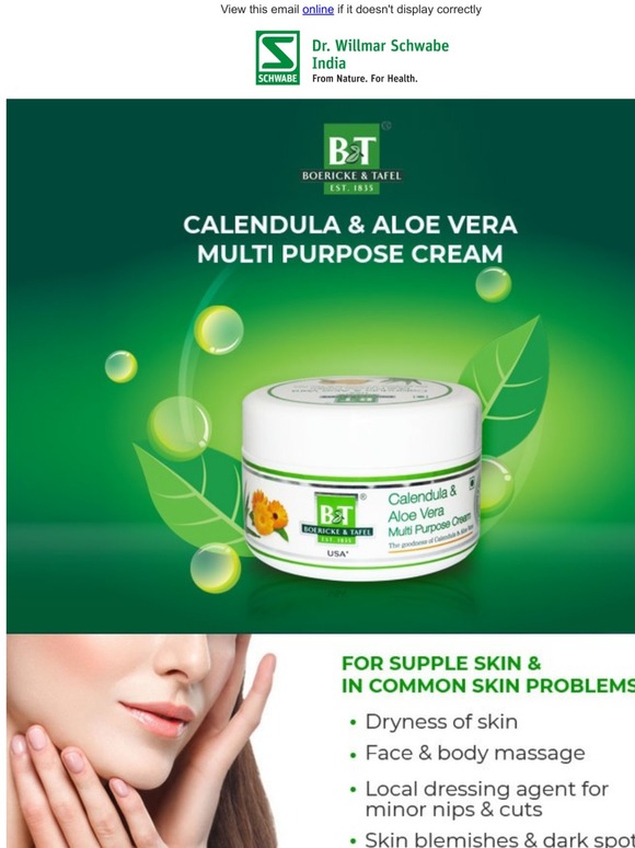 b&t calendula & aloe vera multipurpose cream