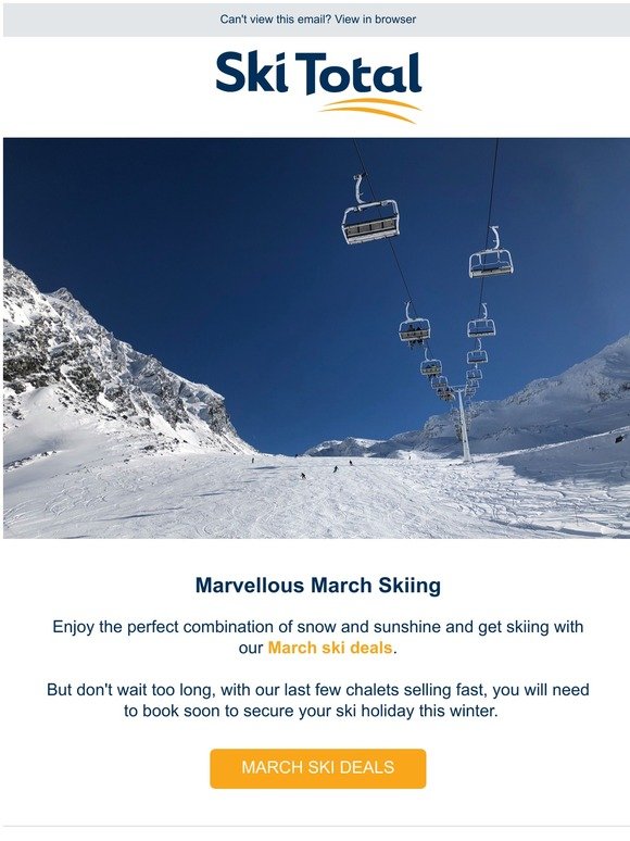 Marvellous March Skiing!