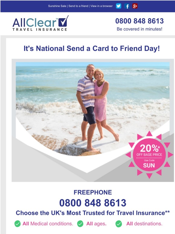 📩 A card from AllClear to you...