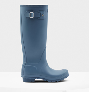 hunter boots gill wave blue