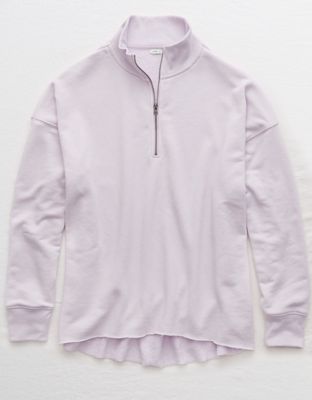 aerie sunday soft quarter zip sweatshirt