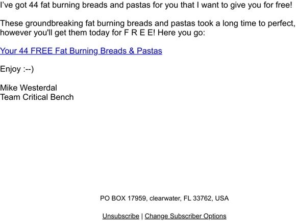 44 Breads & Pastas that burn fat