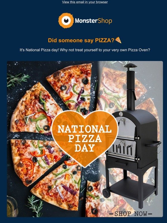 It's National Pizza day!😃