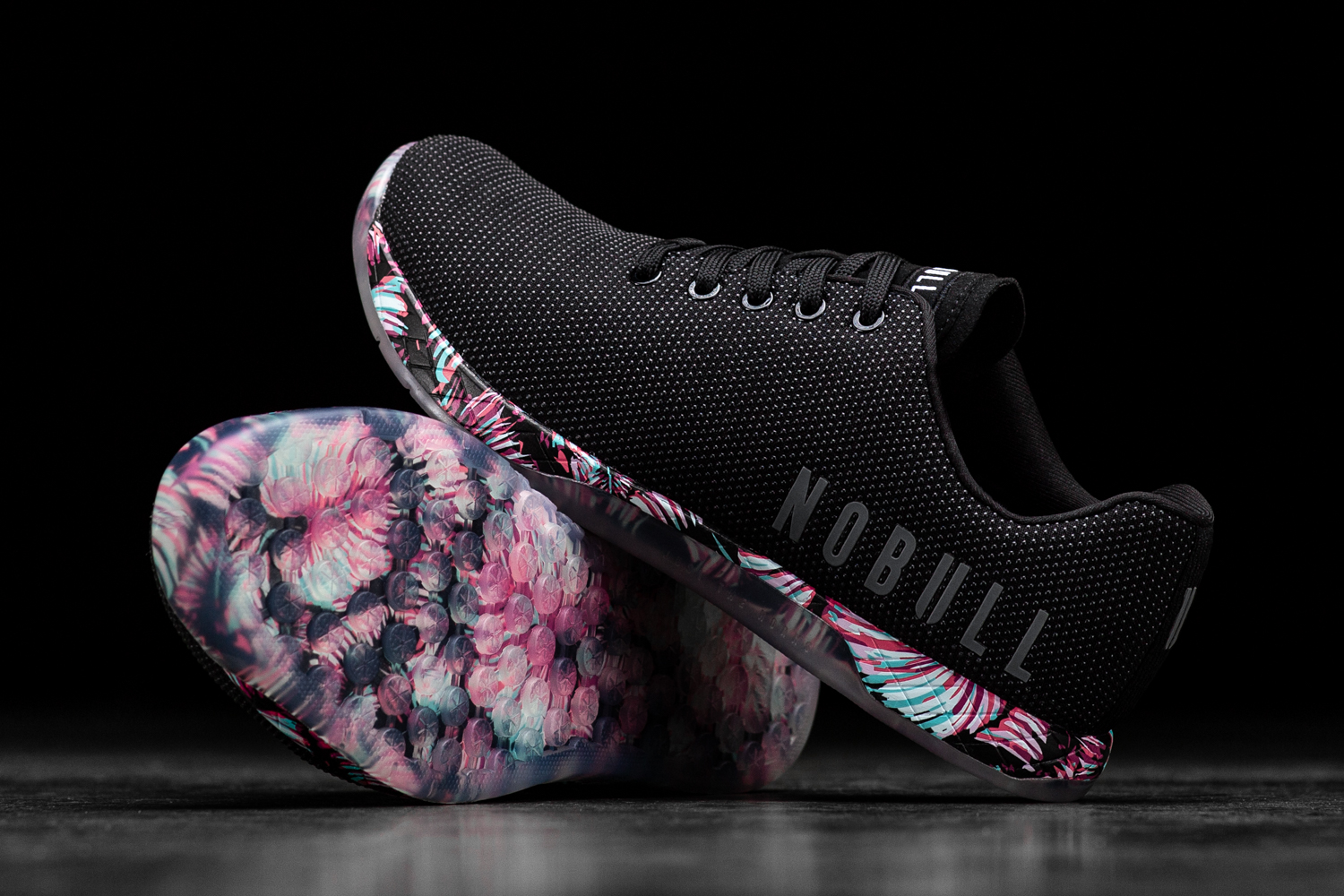 nobull midnight floral trainer