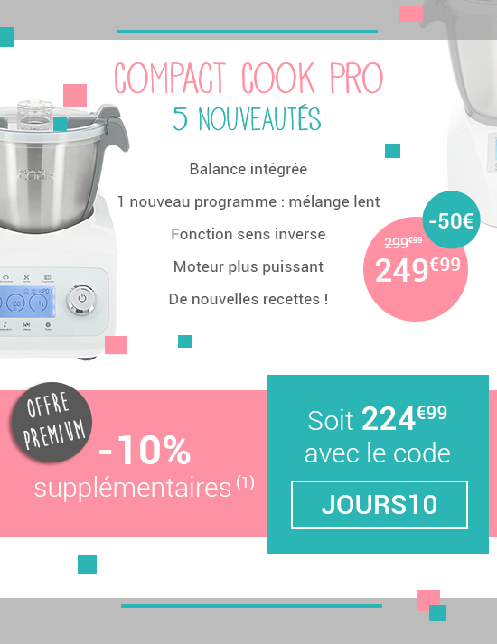 M6 BOUTIQUE: Le compact cook pro : Les 5 raisons de l'adopter ! | Milled