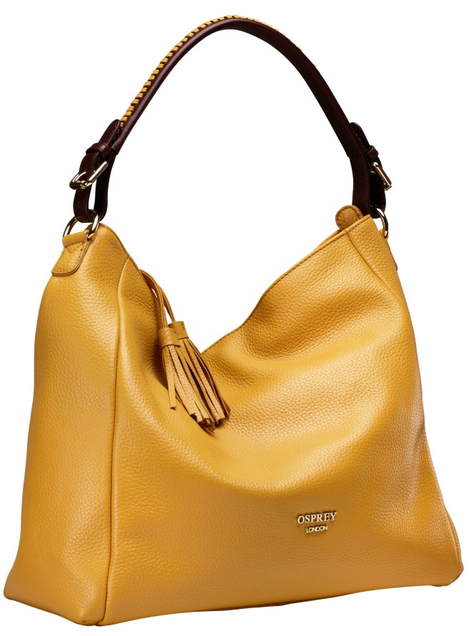 osprey coast leather hobo