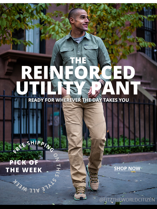 wrangler reinforced utility pant