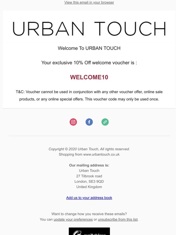 Thanks for signing up to our newsletter