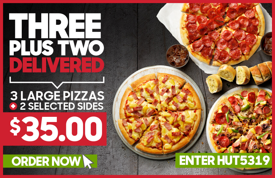 Pizza Hut 🍕Simply the BEST = 2 for 1 Large Pizzas!👍 Milled